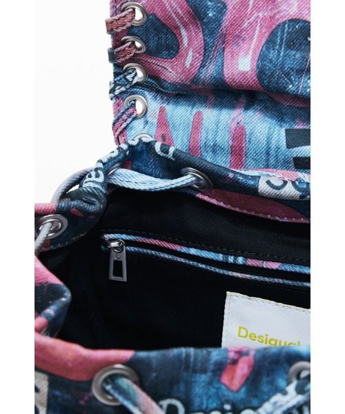 セール】グラフィティプリントリボンバックパック リュック（バック