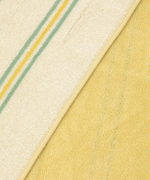 studio CLIP（スタディオクリップ）の「リバーシブルミニバスタオル2Pセット[GO ON THE JOURNEY]（タオル・レディース・イエロー/パープル・FREE）」の10枚目の写真