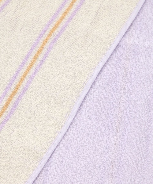 studio CLIP（スタディオクリップ）の「リバーシブルミニバスタオル2Pセット[GO ON THE JOURNEY]（タオル・レディース・イエロー/パープル・FREE）」の14枚目の写真