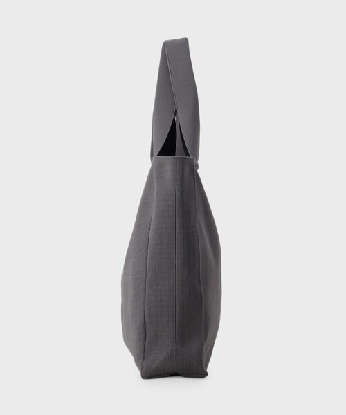 【美品】INDIVI バッグ　グレー インディヴィ INDIVI 縦型トートバッグ (グレー) -ファッション