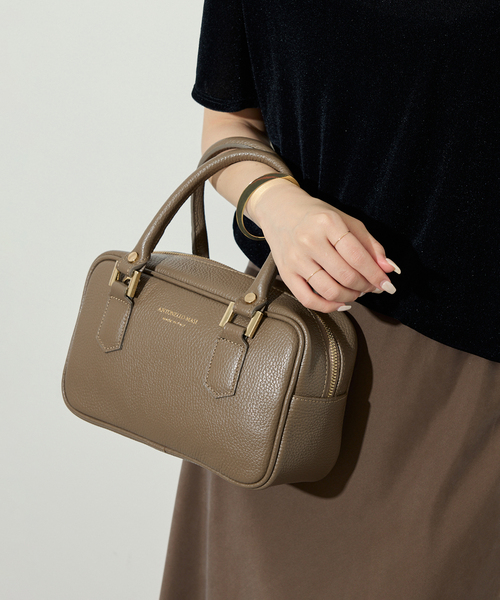 ANTONELLO MASI/アントネッロマージ SLOBE別注 レザーボストンバッグ