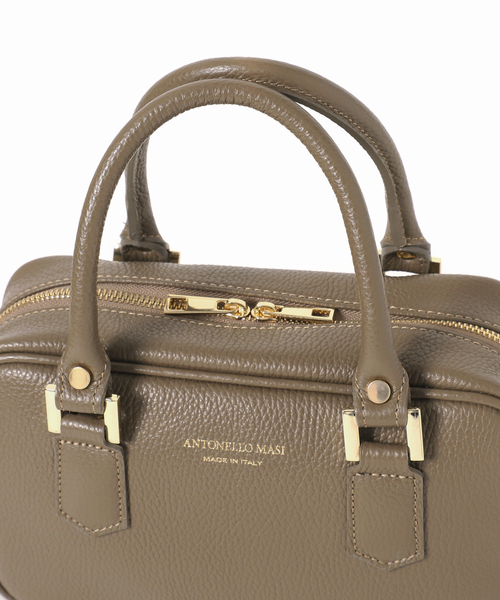 ANTONELLO MASI/アントネッロマージ SLOBE別注 レザーボストンバッグ