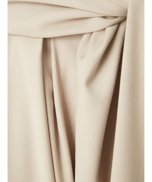 FRAY I.D（フレイアイディー）の「ウエストロールタックワイドパンツ／ハンドウォッシャブル（その他パンツ・レディース・ベージュ/モカ/グレー・0/1）」の12枚目の写真