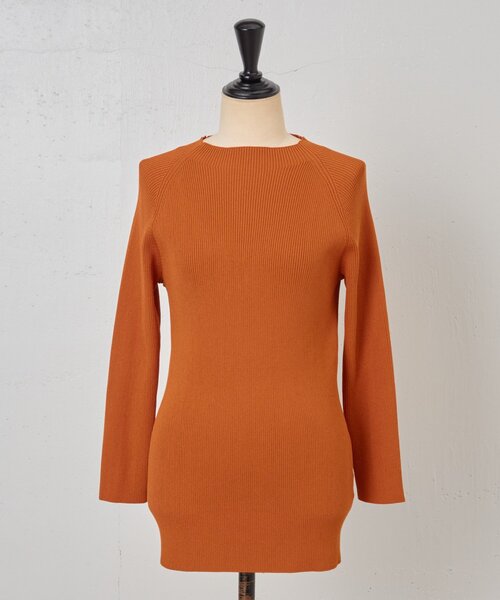 BEARDSLEY（ビアズリー）の「ハイネックリブニット（ニット/セーター・レディース・キャメル/パープル・FREE）」の17枚目の写真