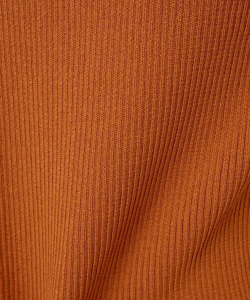 BEARDSLEY（ビアズリー）の「ハイネックリブニット（ニット/セーター・レディース・キャメル/パープル・FREE）」の18枚目の写真
