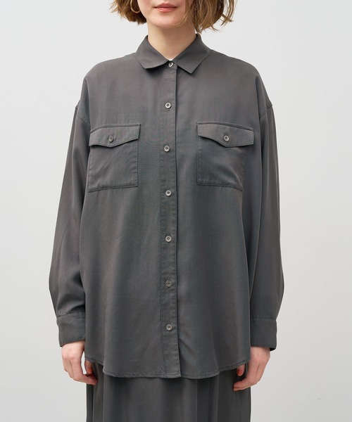 今季完売＊MICA&DEALサファリシャツ MICA&DEAL（マイカ＆ディール）の「サファリシャツ