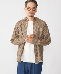 SHIPS | SHIPS: チェック レギュラーカラー ロングスリーブ シャツ(シャツ/ブラウス)