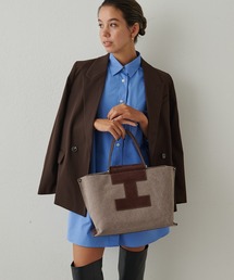IACUCCI（イアクッチ）の「ソルベット M CANVAS/SUEDE（トートバッグ）」