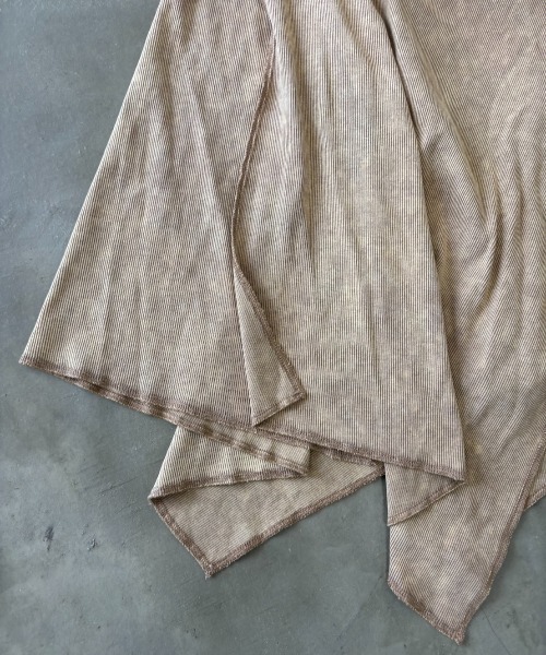 SHAGGIE(シャギー)の「【ViVi掲載】2WAYストラップウォッシュ加工ミニワンピース(ワンピース・レディース・ベージュ/グレー・FREE)」の15枚目の写真