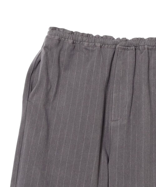 B:MING by BEAMS(ビーミングバイビームス)の「ストライプ ジャージー パンツ(その他パンツ・メンズ・グレー/ネイビー・XL/L/M/S)」の8枚目の写真