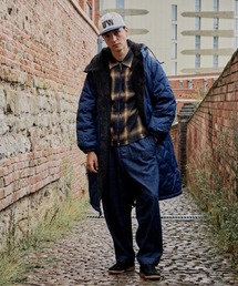 Universal Works（ユニバーサルワークス）の「【TAION(タイオン)】TAION×Universal Works(ユニバーサルワークス) リバーシブル ダウン×ボア モッズジャケット（ダウンジャケット/コート）」