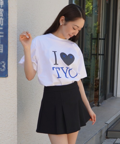 BENCH'S SELECT(ベンチセレクト)の「BENCH AT THE GREENE PRINT TEE LADIES(Tシャツ/カットソー・レディース・ブラック/ホワイト・FREE)」の1枚目の写真