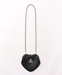 Vivienne Westwood（ヴィヴィアンウエストウッド）の「BELLE HEART FRAME PURSE（ショルダーバッグ・メンズ）」