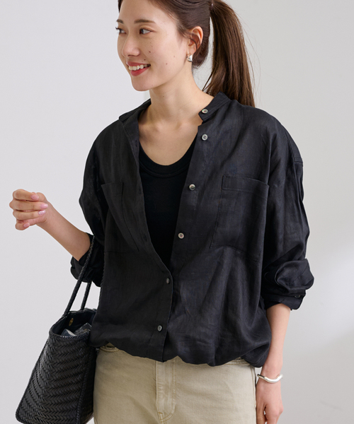 ≪追加≫フレンチリネンドロストシャツ 2（シャツ/ブラウス