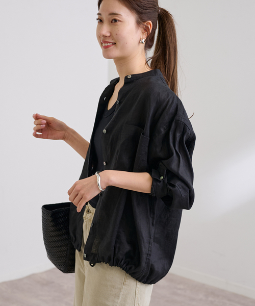 ≪追加≫フレンチリネンドロストシャツ 2（シャツ/ブラウス