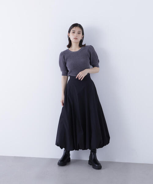 ナチュラルビューティーベーシック（NATURAL BEAUTY BASIC）/マチバルーンスカート ◇マチバルーンスカート（スカート）｜NATURAL BEAUTY BASIC