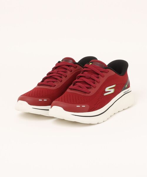SKECHERS（スケッチャーズ）の「【SKECHERS】スリップインズ　GO WALK ARCH FIT N-J（スニーカー・メンズ・ブラック×ホワイト/レッド・25.5cm/26.0cm/26.5cm/27.0cm/28.0cm）」の2枚目の写真