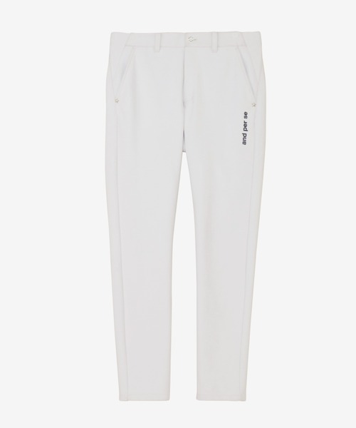 and per se(アンパスィ)の「ウインドシャッターコーデュロイパンツ 裾半仕上げタイプ(メンズ)(その他パンツ・メンズ・グレー/ネイビー・L/M/3L(UB-)/LL)」の2枚目の写真