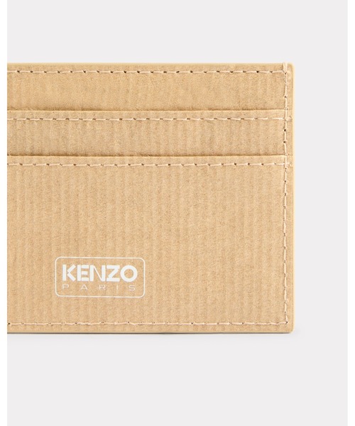 KENZO(ケンゾー)の「'KENZO Paper' レザー カードホルダー(その他小物・レディース・ベージュ系その他・ONE SIZE)」の1枚目の写真