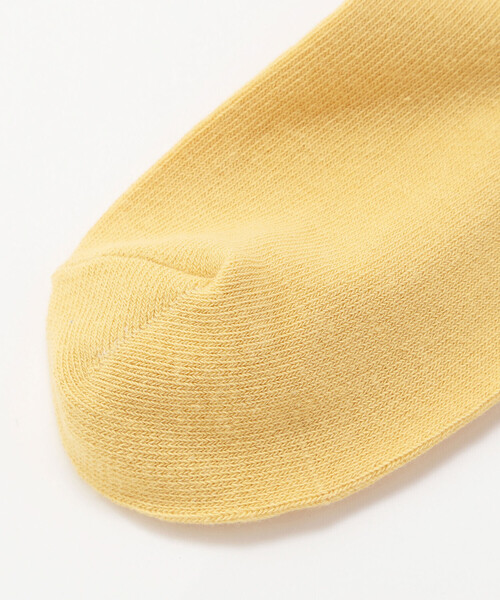 BeBe（ベベ）の「トリコカラー配色クルーソックス（ソックス/靴下・キッズ・イエロー/ブルー/ブラック・17.0cm/19.0cm/21.0cm/24.0cm）」の5枚目の写真