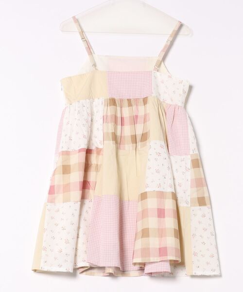TINA:JOJUN(ティーナジョジュン)の「パッチワーク キャミワンピース TINA:JOJUN(ワンピース・レディース・カーキ/ピンク・M)」の20枚目の写真