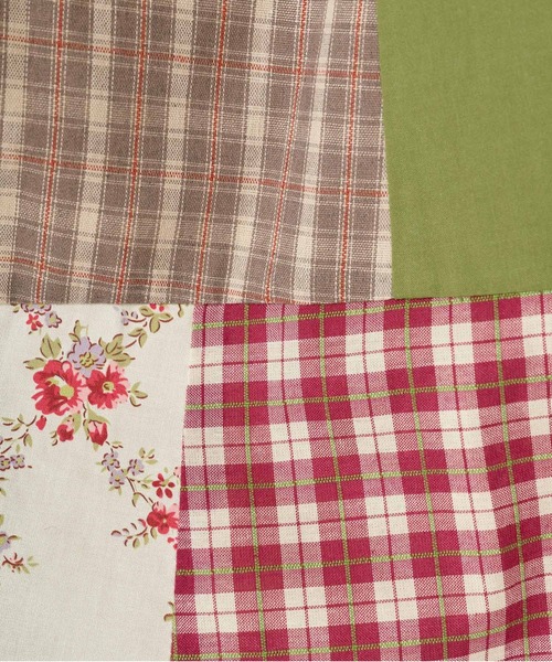 パッチワーク キャミワンピース TINA：JOJUN（ワンピース）｜TINA