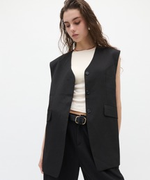 Soft line gilet / ソフトラインジレ