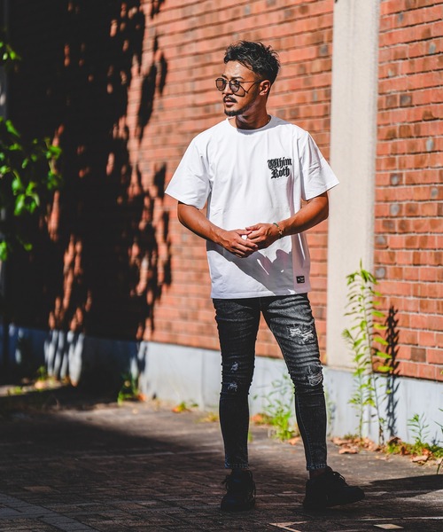 adamsJUGGLER(アダムスジャグラー)の「W/RサークルO.Eティー(Tシャツ/カットソー・メンズ・ブラック/ホワイト・M/L/XL)」の7枚目の写真