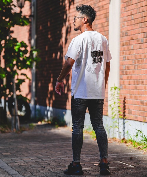 adamsJUGGLER(アダムスジャグラー)の「W/RサークルO.Eティー(Tシャツ/カットソー・メンズ・ブラック/ホワイト・M/L/XL)」の9枚目の写真
