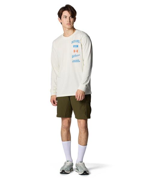 UNDER ARMOUR(アンダーアーマー)の「UAバイブウーブン カーゴショーツ(ライフスタイル/メンズ)(その他パンツ・メンズ・グリーン系・L/2XL/3XL/M/S/XL)」の3枚目の写真