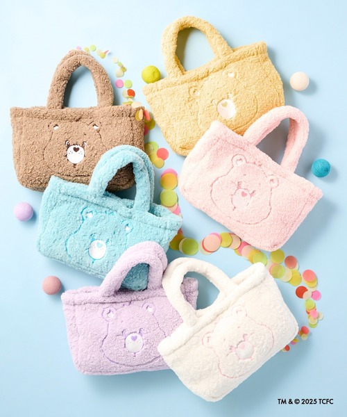 ケアベア ボアバッグ B4サイズ（トートバッグ）｜estaa（エスタ）の