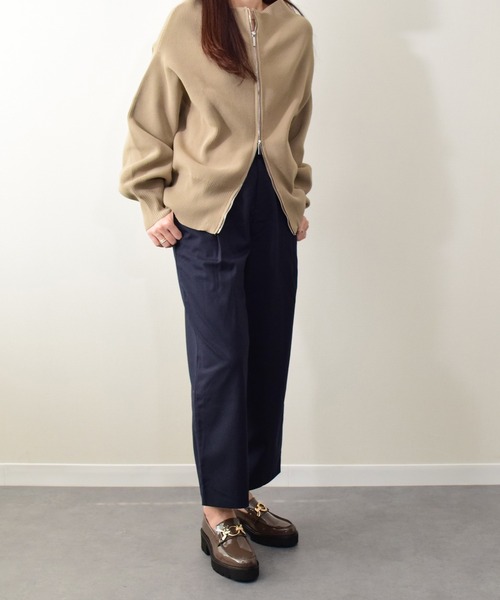 PASCUCCI(パスクッチ)の「【PASCUCCI】チェーンビットタンクソールローファー(D51619)(ローファー・レディース・ブラック系その他/ブラック/グレー系その他・37/38/36)」の9枚目の写真