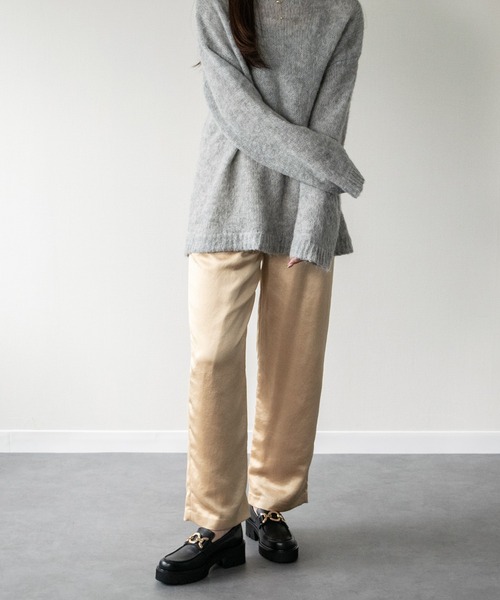 PASCUCCI(パスクッチ)の「【PASCUCCI】チェーンビットタンクソールローファー(D51619)(ローファー・レディース・ブラック系その他/ブラック/グレー系その他・37/38/36)」の12枚目の写真