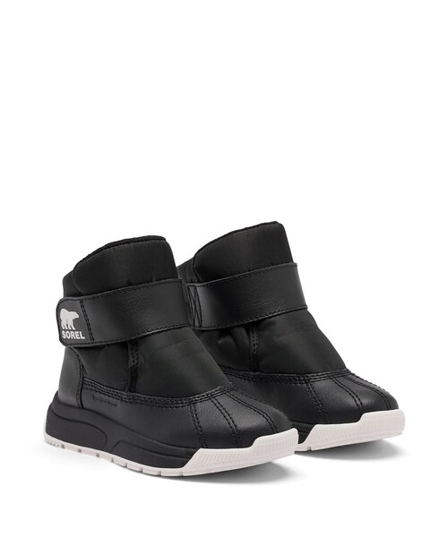 SOREL(ソレル)の「防滑 防水・撥水 SOREL/チルドレンズ ウィットニー3 ストラップ ミッドウォータープルーフ スノーブーツ/ソレル(ブーツ・キッズ・ホワイト/ネイビー/ピンク/ブラック・17.0cm/15.0cm/18.0cm/14.0cm/13.0cm/16.0cm)」の2枚目の写真
