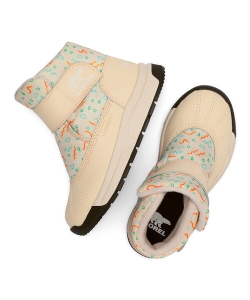 SOREL(ソレル)の「防滑 防水・撥水 SOREL/チルドレンズ ウィットニー3 ストラップ ミッドウォータープルーフ スノーブーツ/ソレル(ブーツ・キッズ・ホワイト/ネイビー/ピンク/ブラック・17.0cm/15.0cm/18.0cm/14.0cm/13.0cm/16.0cm)」の18枚目の写真