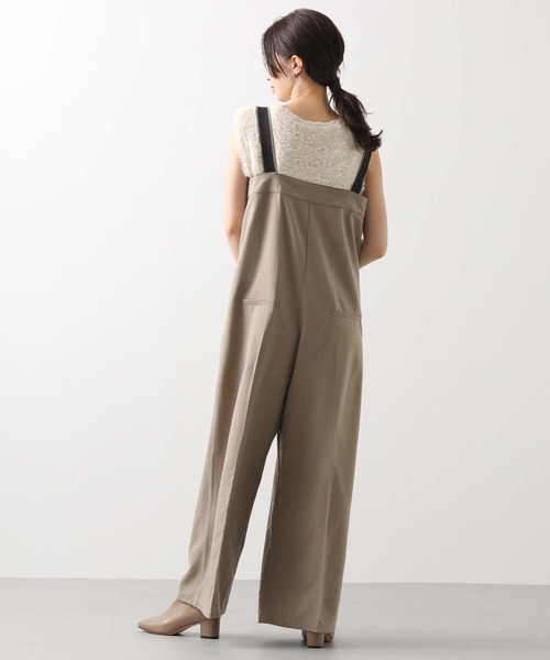 Gready Brilliant（グレディブリリアン）の「フェザークルーネックベスト（ニット/セーター・レディース・アイボリー/ベージュ/ブラウン・FREE）」の14枚目の写真