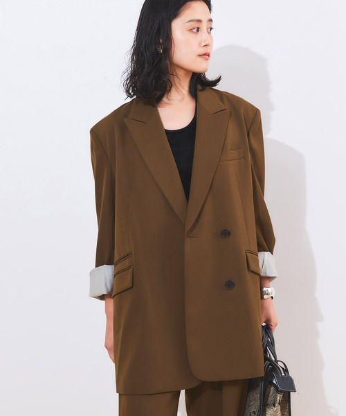 セール】Doeskinオーバーサイズジャケット（テーラードジャケット