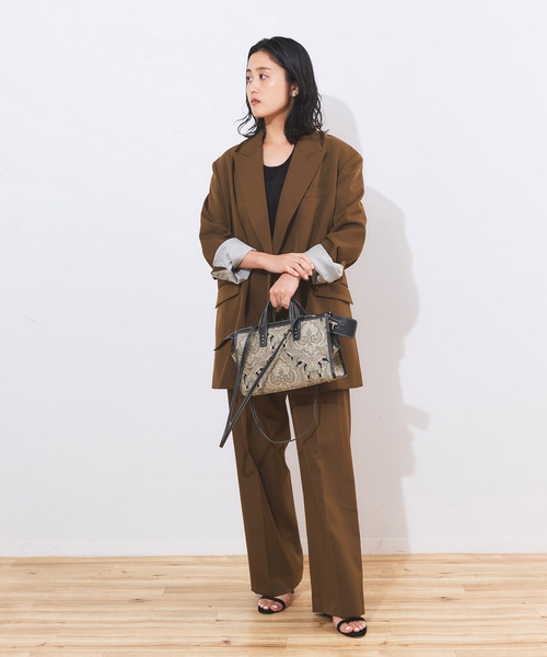 希少!! ジャーナルスタンダードレサージュ オーバーサイズ テーラードジャケット Doeskinオーバーサイズジャケット（テーラードジャケット