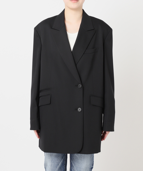 Doeskinオーバーサイズジャケット（テーラードジャケット