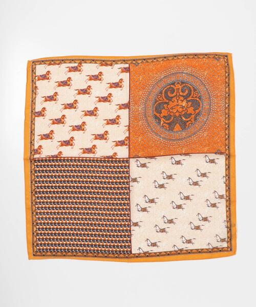 KBF（ケイビーエフ）の「ホースデザインビッグスカーフ（バンダナ/スカーフ・レディース・ブラウン系その他/オレンジ系その他・ONE）」の20枚目の写真