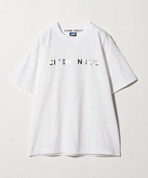 CITEN（シテン）の「＜CITEN＞カラフルビッグロゴT（Tシャツ/カットソー・レディース・ピンク/レッド/ホワイト/イエロー/オレンジ/ロイヤルブルー/パープル/ダークグリーン/ブラック・FREE）」の2枚目の写真