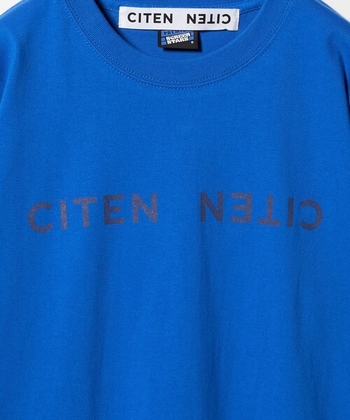 CITEN（シテン）の「＜CITEN＞カラフルビッグロゴT（Tシャツ/カットソー・レディース・ピンク/レッド/ホワイト/イエロー/オレンジ/ロイヤルブルー/パープル/ダークグリーン/ブラック・FREE）」の20枚目の写真