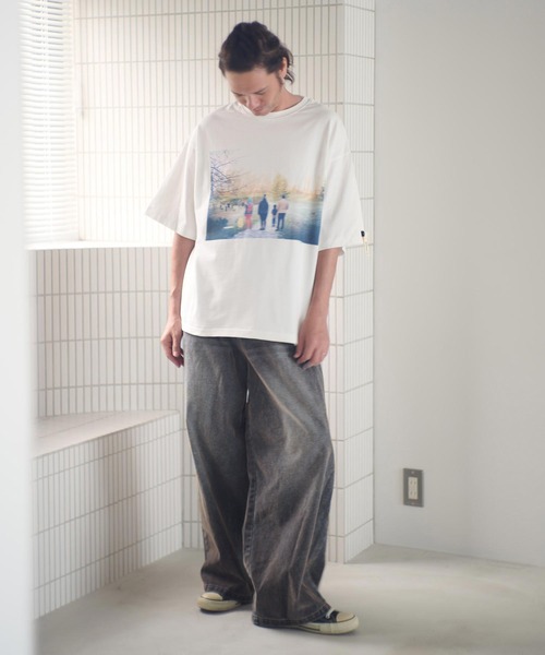 ADAM PATEK(アダムパテック)の「mp14096-velour dust wide pants ワイドパンツ(AP2528013)(その他パンツ・メンズ・ブラック/ブラウン・1/2)」の18枚目の写真