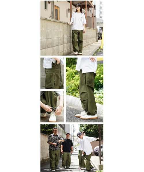 WP1107 米軍 M-51 フィールドカーゴパンツ オープンボタン