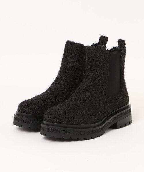 Bridget Birkin（ブリジットバーキン）の「【Bridget Birkin】バックループサイドゴアブーツ(553031)（ブーツ・レディース・ブラック系その他/ブラック/ブラウン系その他・36/39/38/37）」の9枚目の写真