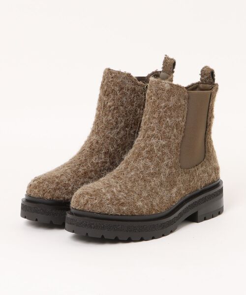 Bridget Birkin（ブリジットバーキン）の「【Bridget Birkin】バックループサイドゴアブーツ(553031)（ブーツ・レディース・ブラック系その他/ブラック/ブラウン系その他・36/39/38/37）」の10枚目の写真