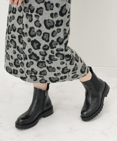 Bridget Birkin（ブリジットバーキン）の「【Bridget Birkin】バックループサイドゴアブーツ(553031)（ブーツ・レディース・ブラック系その他/ブラック/ブラウン系その他・36/39/38/37）」の14枚目の写真