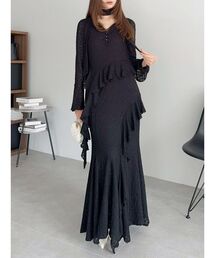 dazzlin | アシメフリルレースワンピース(ワンピース)