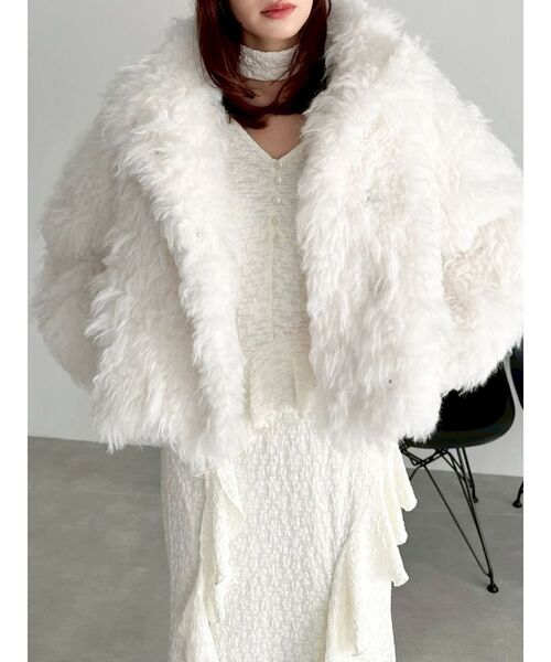 dazzlin(ダズリン)の「アシメフリルレースワンピース(ワンピース・レディース・ブラック/オフホワイト・SMALL/MEDIUM)」の19枚目の写真