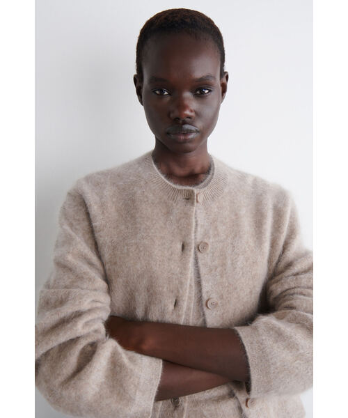 ピュアブラッシュドカシミヤカーディガン（カーディガン/ボレロ）｜COS